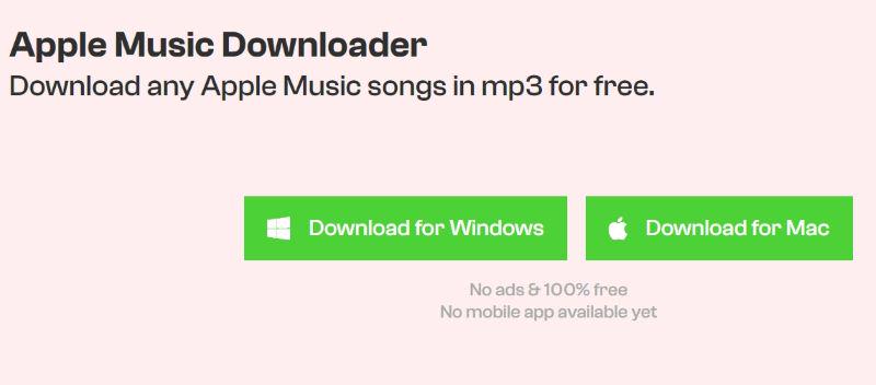 Geluidsladers Apple Music Downloader