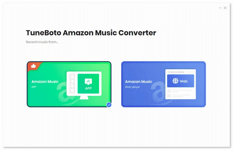 Convertidor de música Amazon TuneBoto