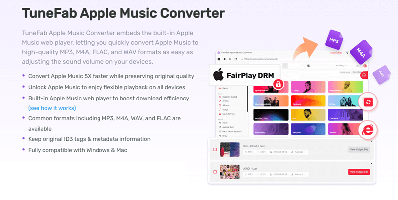 TuneFab Apple Music 转换器