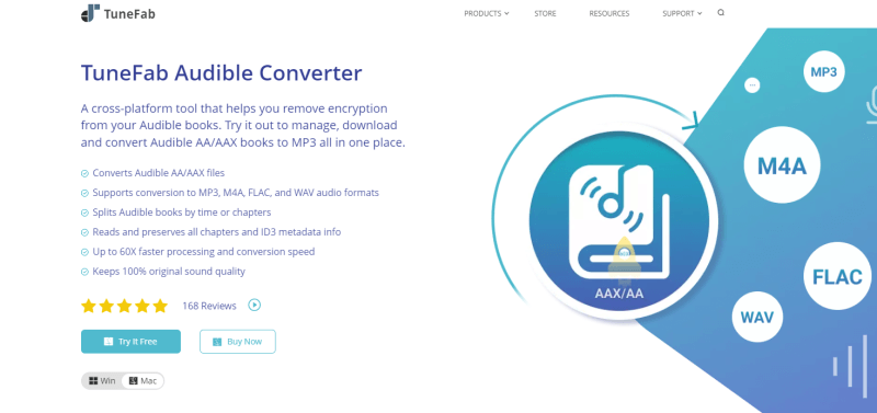 TuneFab hoorbare converter