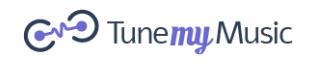 Logotipo de TunemyMusic