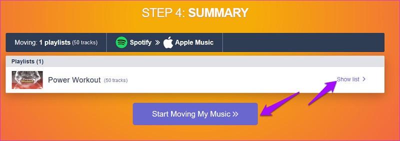 TuneMyMusic 将 Apple Music 传输到 Spotify
