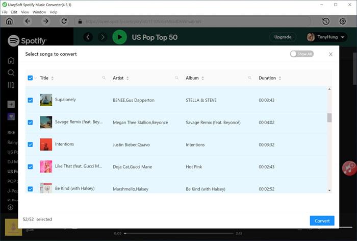 Обзор UkeySoft Spotify Music Converter