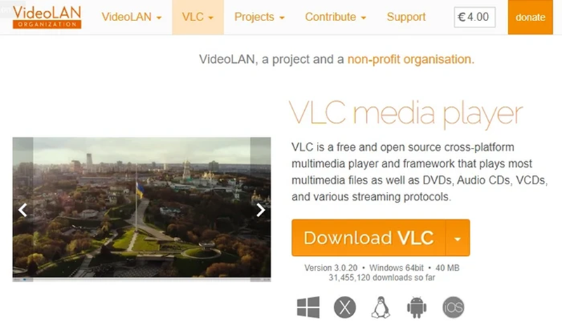 Descarga el reproductor multimedia VCL