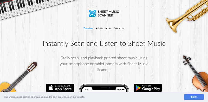 Sheet Music Scanner