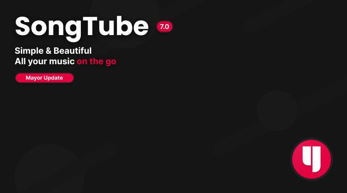 Página de introducción de SongTube