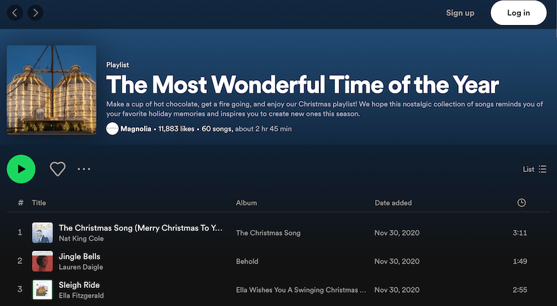 The Most Wonderful Time of the Year