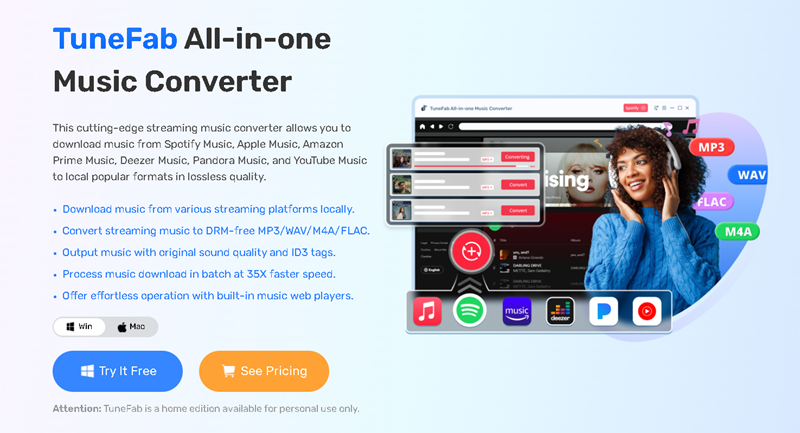 TuneFab All-in-One Music Converter
